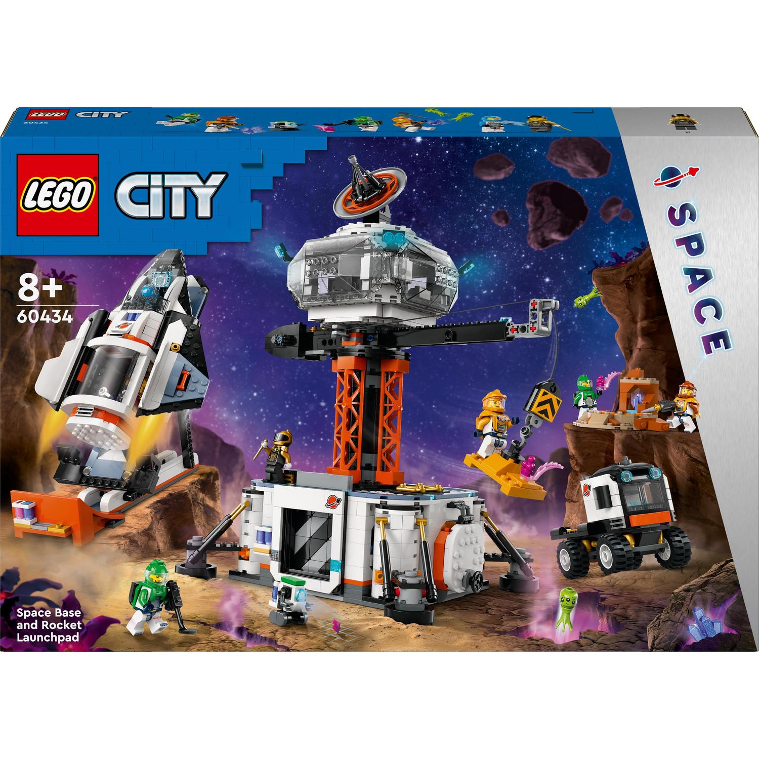 AVALANCHE 23号 LEGO® City - Baza spatiala si platforma de lansare a rachetei
