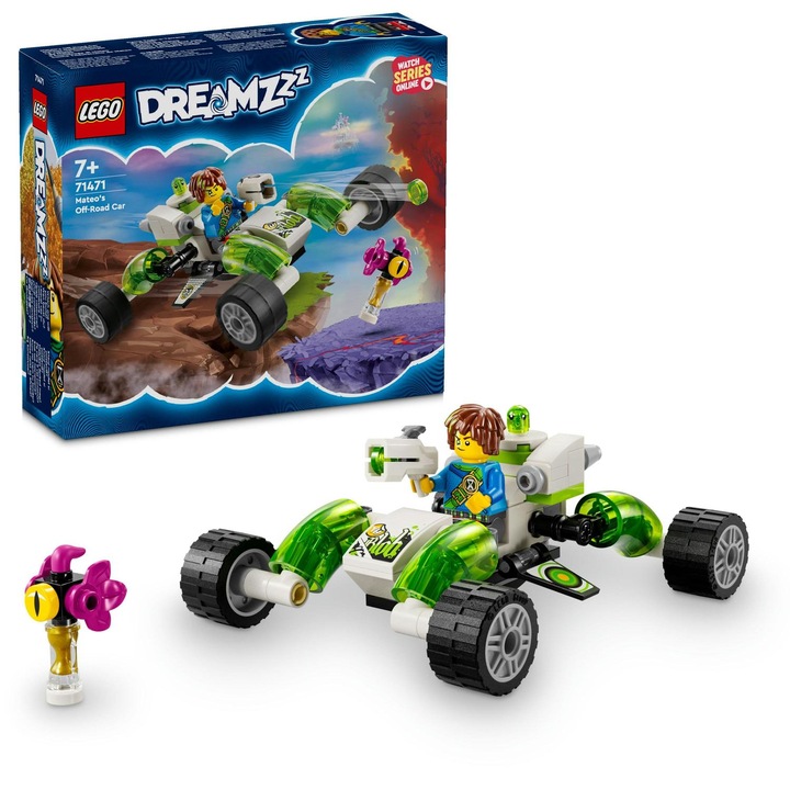 LEGO® DREAMZzz™ - Masina off-road a lui Mateo 71471, 94 piese