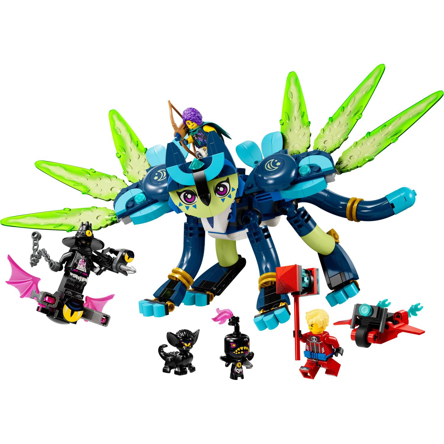 LEGO® DREAMZzz™ - Zoey si pisica-bufnita Zian 71476, 437 piese