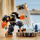 LEGO® Ninjago® - Robotul stihie de pamant al lui Cole 71806, 235 piese