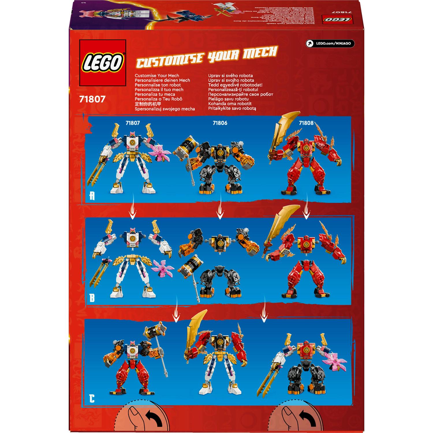 F L頁 LEGO® Ninjago® - Robotul stihie tehnologic al Sorei 71807, 209