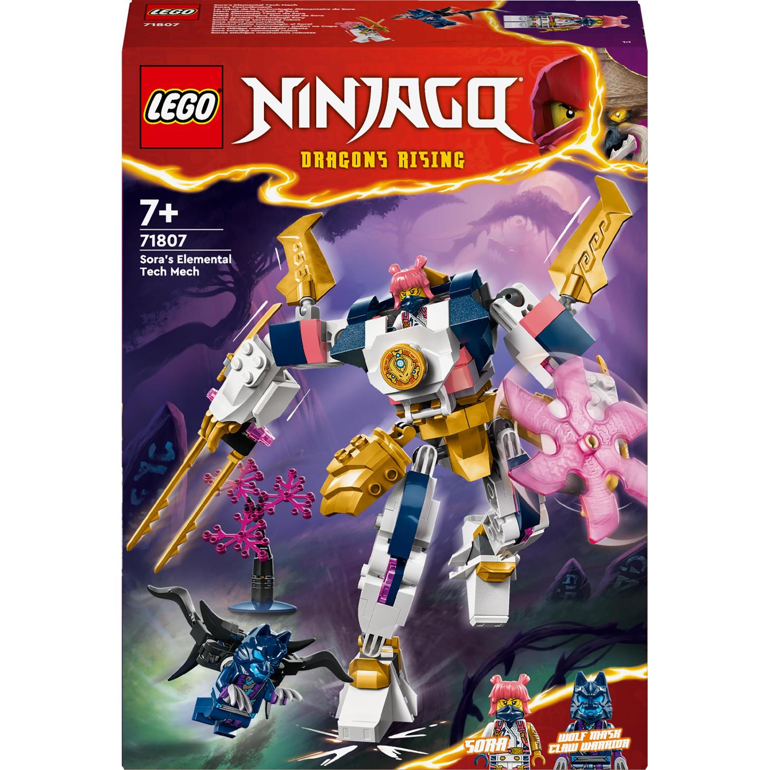 LEGO® Ninjago® - Robotul stihie tehnologic al Sorei 71807, 209