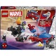 LEGO® Marvel - Masina de curse a Omului Paianjen si Venom Green Goblin 76279, 227 piese