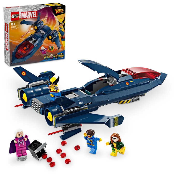 LEGO® Super Heroes - X-MEN's X-Jet 76281, 359 части