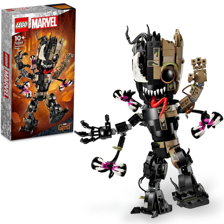 LEGO® Super Heroes - Groot becoming Venom 76249, 630 части