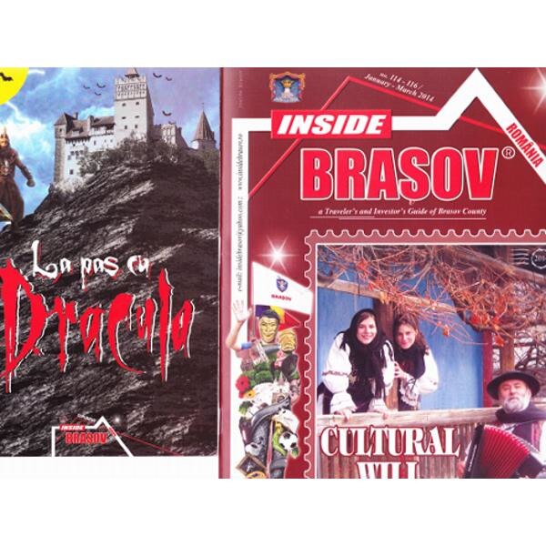 La pas cu Dracula + Revista Inside Brasov