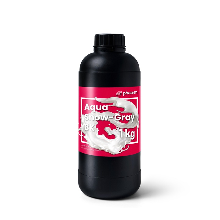 Смола, Phrozen Aqua, 8K, 1 кг, светло сива, за 3d принтери