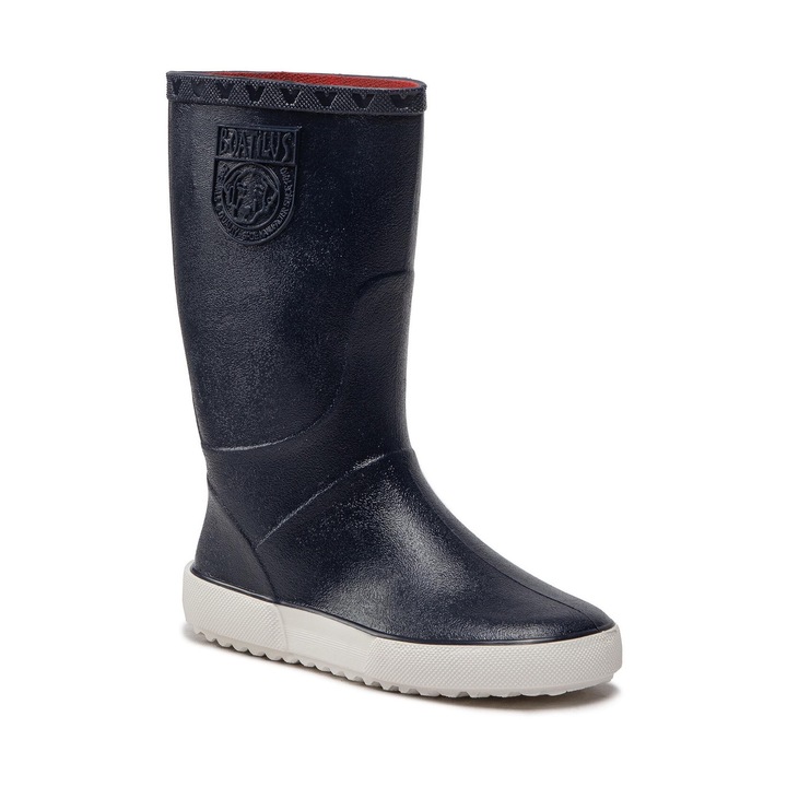 Cizme de ploaie baieti, Boatilus, Textil, Bleumarin, 28 EU