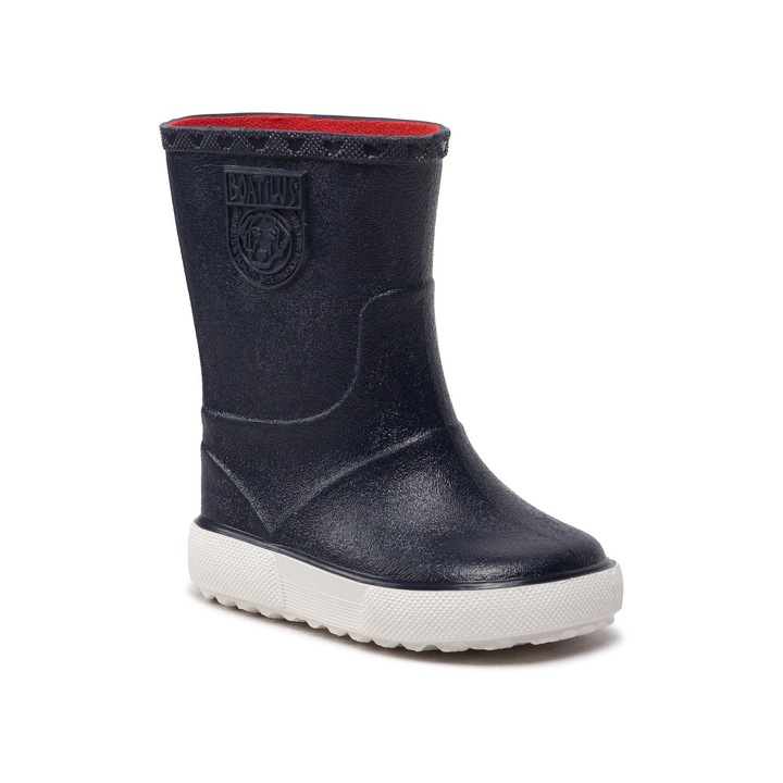 Cizme de ploaie baieti, Boatilus, 301801924, Textil, Albastru marin, Bleumarin, 18 EU