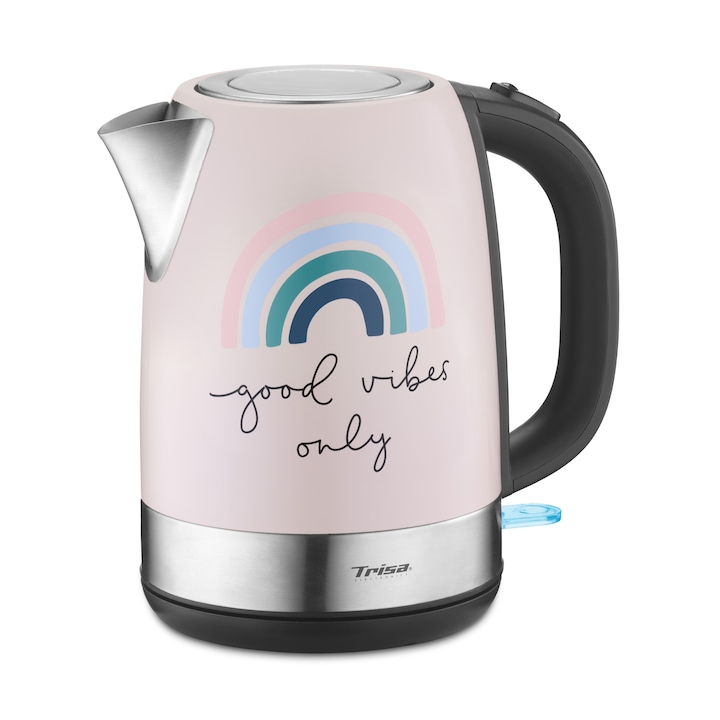 Fierbator GOTZE & JENSEN, 1.7L, 2200W, alb, baza rotativa