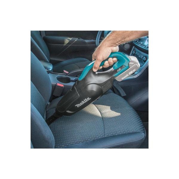 Aspirator vertical Makita, 18V, 0.5l, negru/albastru, 30W, 2 viteze, LED, fara acumulator