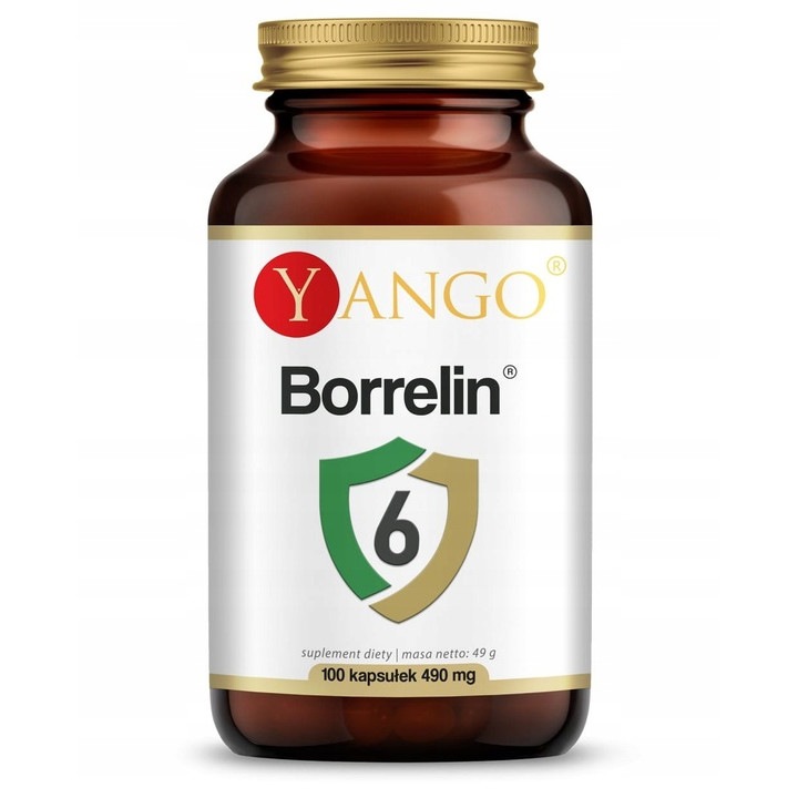 Бутилка борелин 6, YANGO, Имунитет, Витамин С, 100 капсули