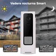 Sonerie Video Wifi SMART, HD 1080 consum redus de energie, Senzor Detectare Miscare, vedere nocturna, cu camera si microfon, wireless, stocare in cloud, Alba
