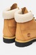 Timberland, Premium vízálló nubukbőr bakancs textilbetétekkel, Karamellbarna