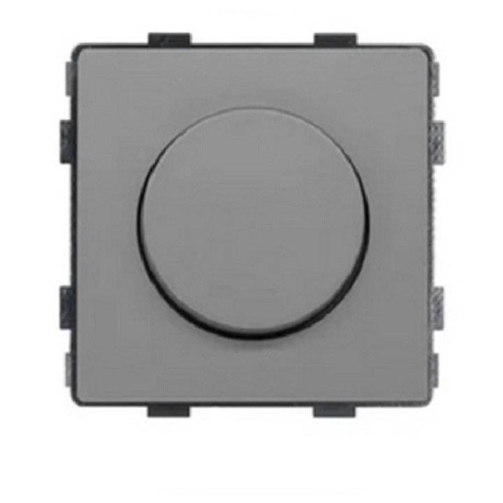 Ротативен димер LUX-ON, Механичен, Модул без рамка, Сив