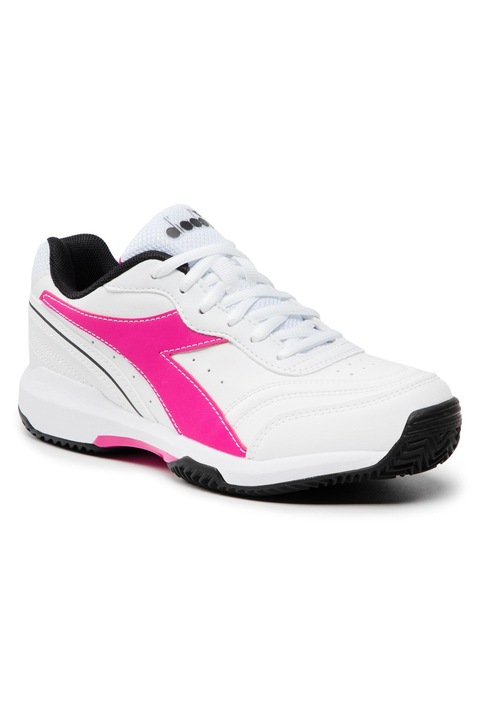 Pantofi dama, Diadora, Piele ecologica, Alb