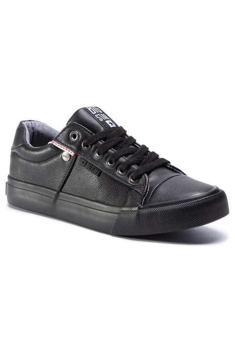 Tenisi dama, Big Star, 207433892, Piele ecologica, Negru, Negru