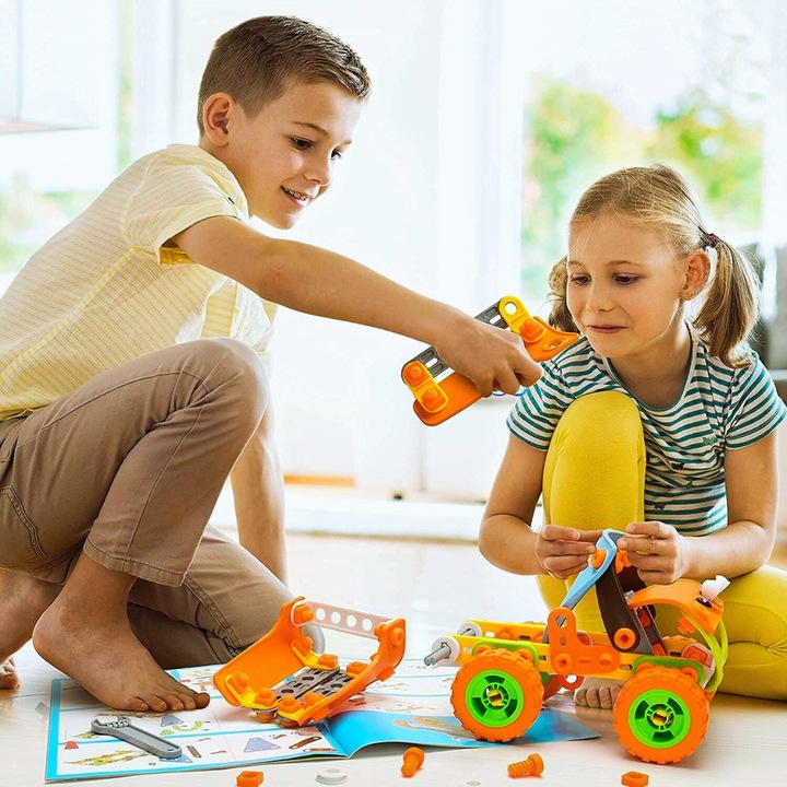 СТЕМ Конструктор Technik 5 в 1, 148 части