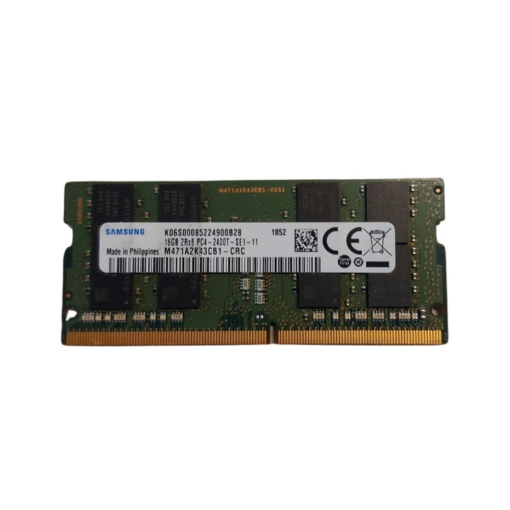 Memorie RAM Samsung laptop 16GB DDR4 PC4 2400 MHz