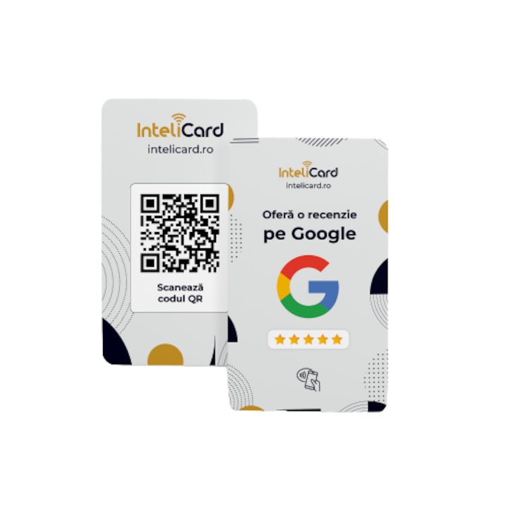 Card NFC pentru recenzii Google