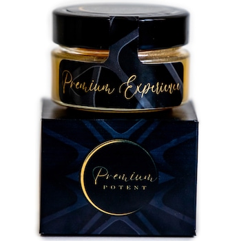 Miere afrodisiaca Premium Potent la borcan, pentru potenta, erectie si intarzierea ejacularii, 100 g