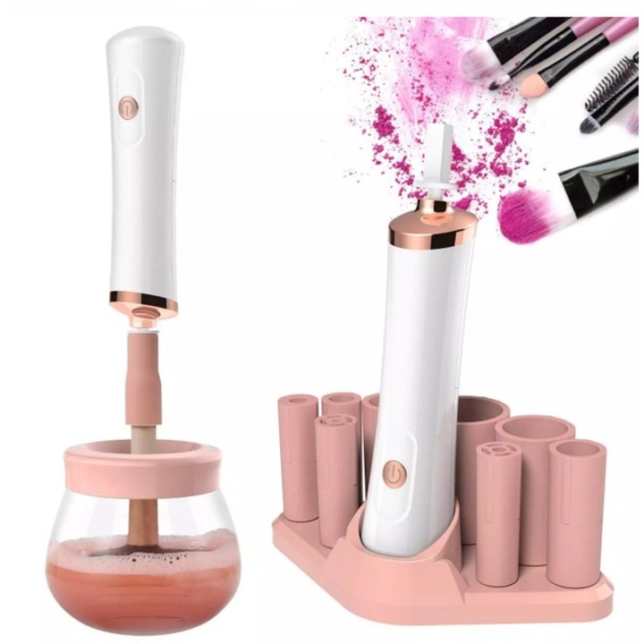 Sminkecset tisztító - rose gold