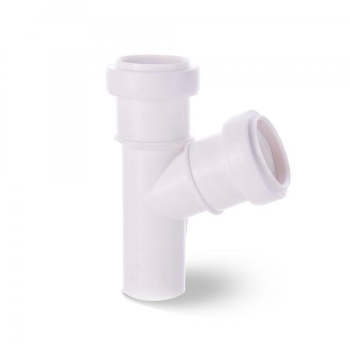 Cot PVC, Pipelife, 40/40/67", Alb