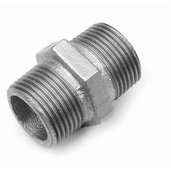 Fiting, Diamant, Niplu galvanizat, 3 inch, Fonta, Pentru transfer de lichide, Alimentare cu apa, Nou, Fitinguri din fonta