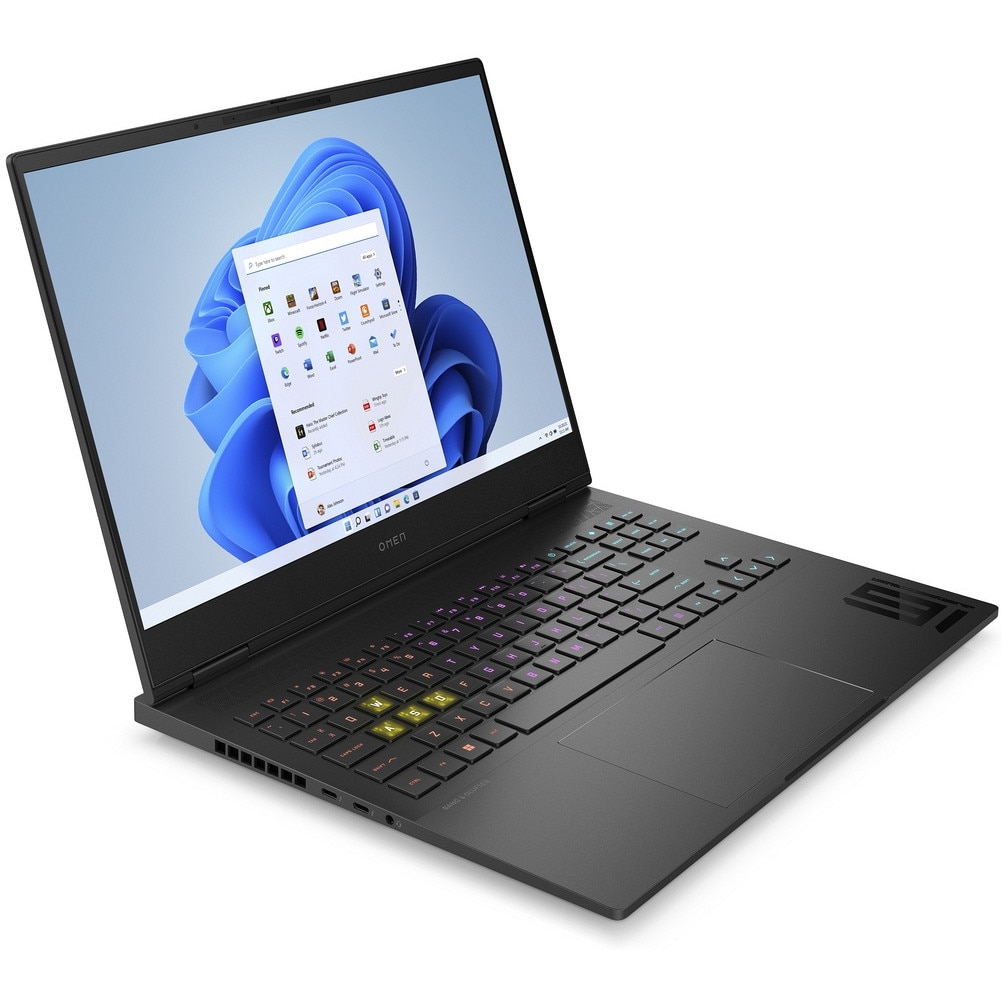 PC Portatile Da Gioco HP Omen 16,1", I7-14700HX, 32GB RAM, SSD 1TB, RTX 4070, Schermo 165Hz, Windows 11, QWERTZ, Nero - 4