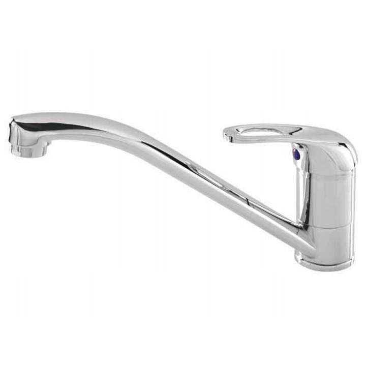 Смесител за мивка за кухня/баня, Диамант, Сребърен