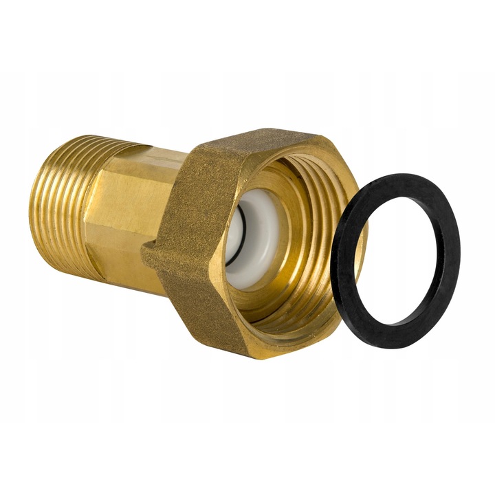 Diamond félcsatlakozó visszatérő szeleppel, sárgaréz, 1X11/4