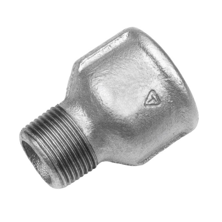 Csatlakozó, GYÉMÁNT, Öntöttvas, 1X3/4 WZ