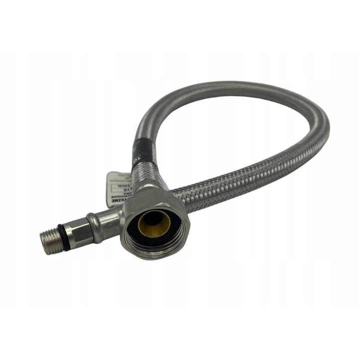 Furtun flexibil, Diamond, Inox, 1/2xM10, 40cm, Argintiu