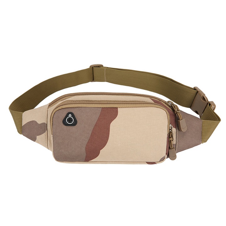 Állítható sport deréktáska, többszínű, változatos méretek