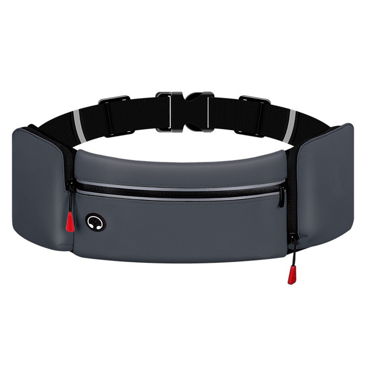 Sportos övtáska összecsukható kulacstartóval, állítható, futáshoz és gyalogláshoz, 24-46 hüvelyk