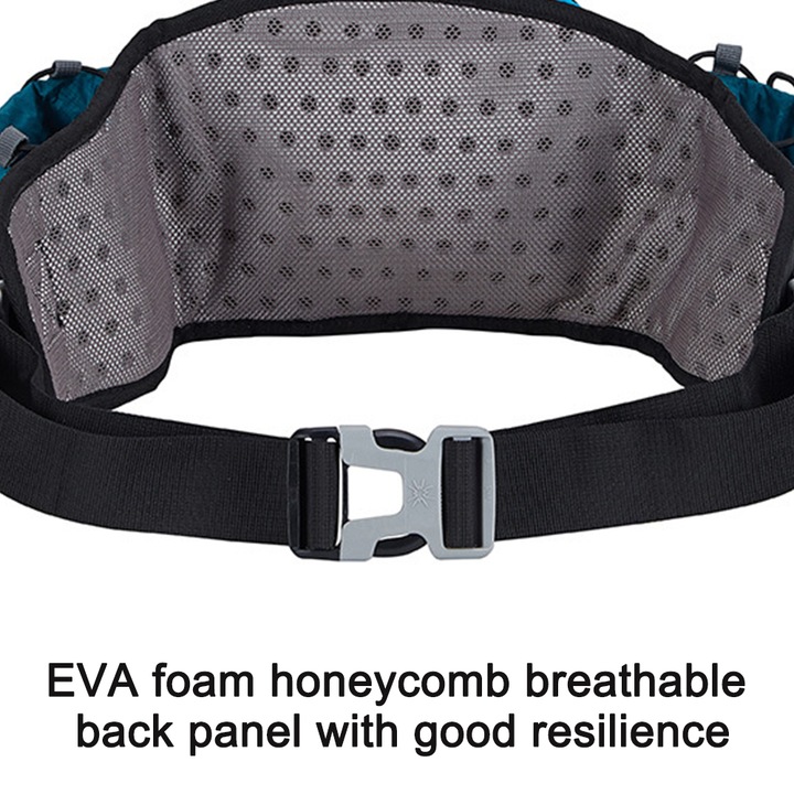 Sportos övtáska, vizespalack tartóval, vízálló, futáshoz, túrázáshoz, uniszex