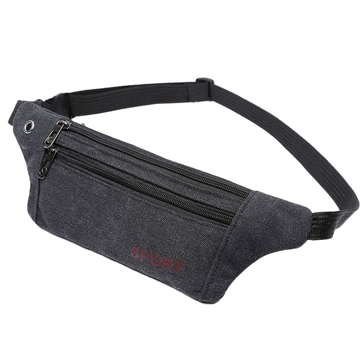 Kültéri vászon pénztárca, sport pénztárca futáshoz