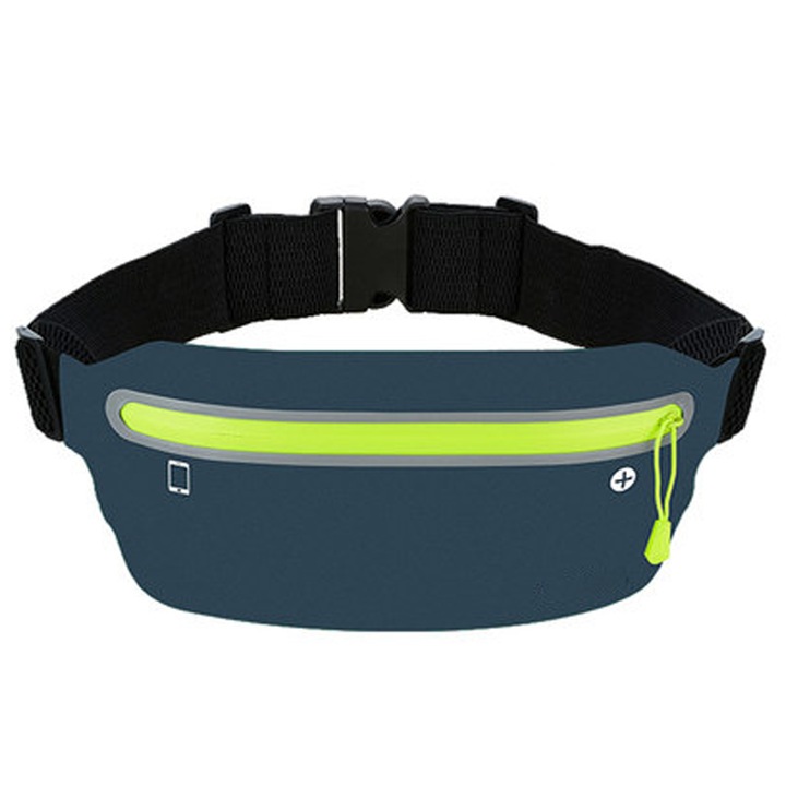 Ultravékony, vízálló sporttáska szabadtéri tevékenységekhez, fekete, 30x15cm