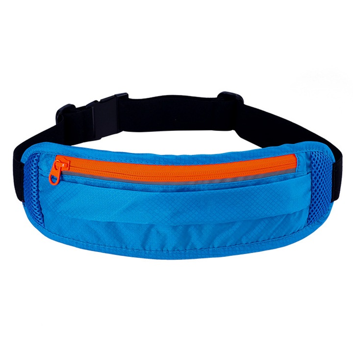 Sportos övtáska, állítható, férfiak és nők számára, szabadtéri tevékenységekhez, fekete