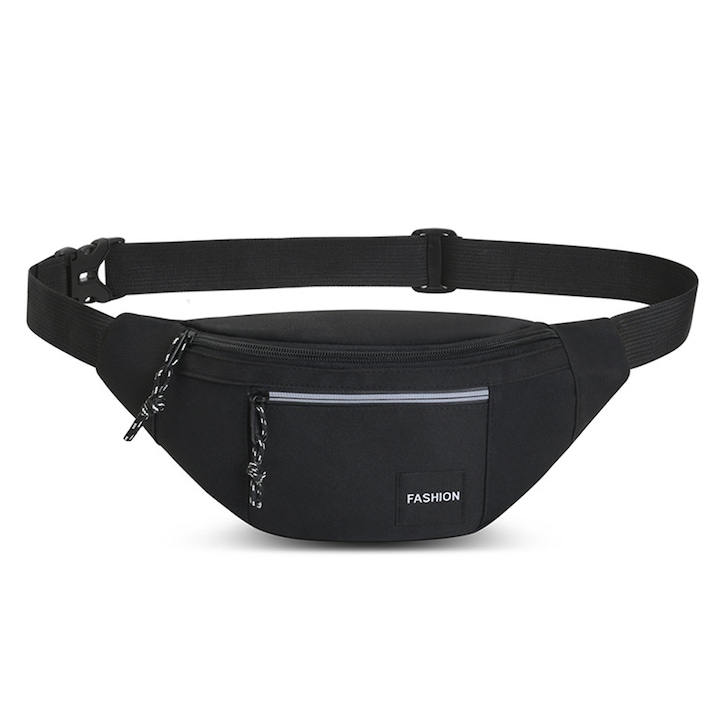 Uniszex kézitáska, többfunkciós, vízálló, lopásgátló zsebbel