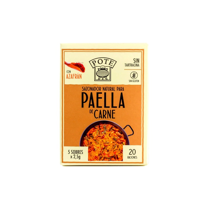 Condiment pentru Paella cu carne – 5 plicuri x 2, 5 g