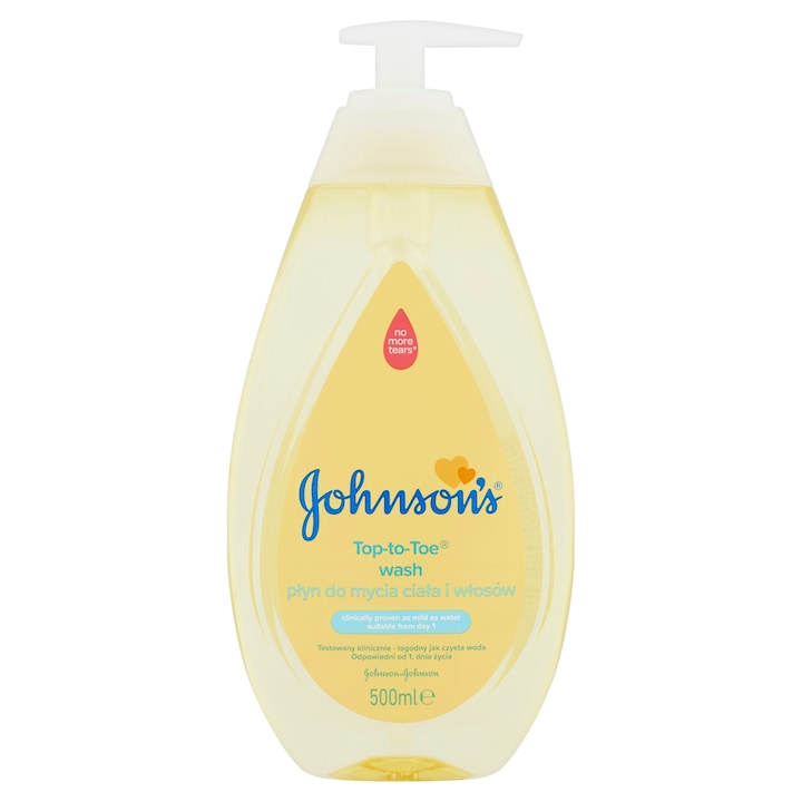 Johnson’s® Top-to-toe babafürdető, 500 ml