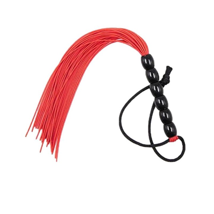 Еротичен камшик, Minone, червен, 21 см