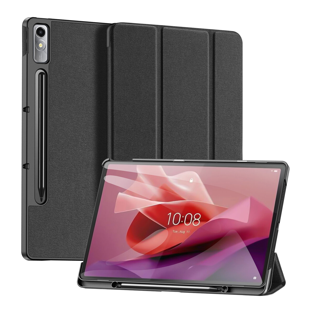 Husa DuxDucis Domo compatibila cu Lenovo Tab P12 12.7 inch Black