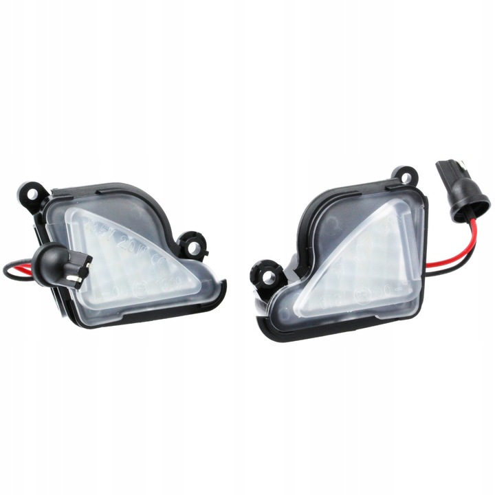 2 db LED tükörlámpa készlet ME Premium, Skoda Superb 2, Octavia 2 FL, Octavia 3, 6500K
