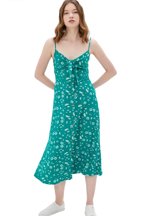 Rochie dama, Springfield, Viscoza, Turcoaz, S