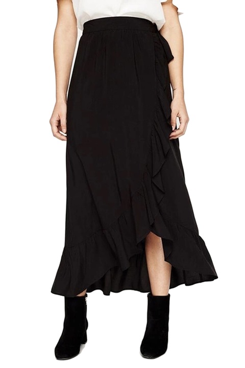 Fusta lungă pentru femei Springfield 6883532-1, Negru