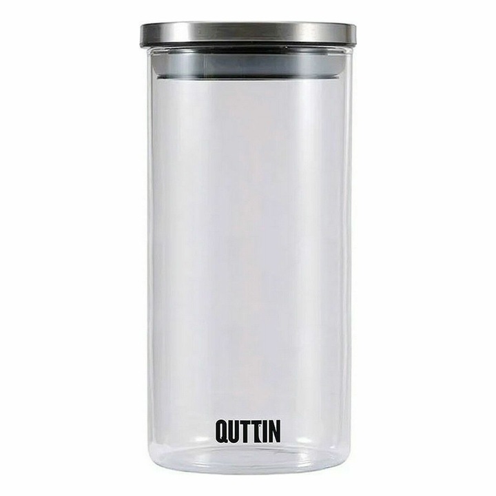 Borcan Quttin, sticla borosilicata, 10 x 10 x 21 cm