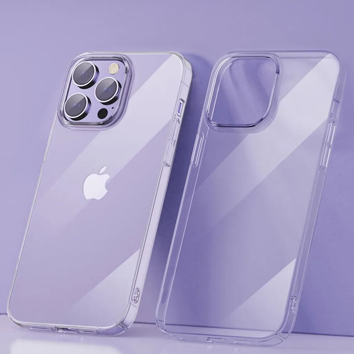 Husa telefon, Nordic, Silicon, Pentru Apple iPhone 15 Pro, Transparent