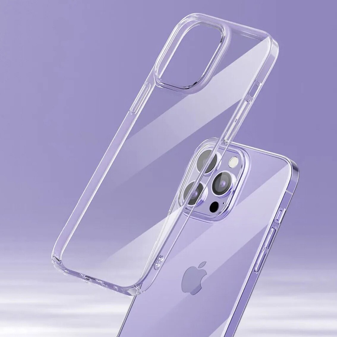 Husa telefon, Nordic, Silicon, Pentru Apple iPhone 15 Pro, Transparent